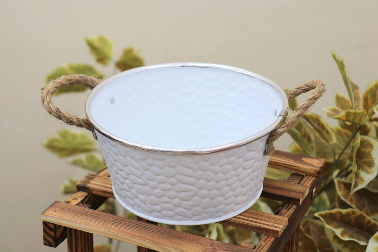 Metallic Tableware Fruit & Vegetable Basket - full view