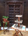 Teak Wood Display Stand with Pine Wood Tray - WoodenTwist