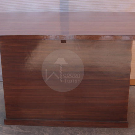 Premium Teak Wood 6 Seater Dining Table Set - WoodenTwist