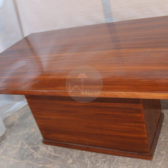 Premium Teak Wood 6 Seater Dining Table Set - WoodenTwist