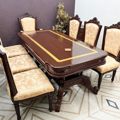 Velký Royal Designer Dining Set (8 Seater) - WoodenTwist