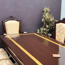 Velký Royal Designer Dining Set (8 Seater) - WoodenTwist
