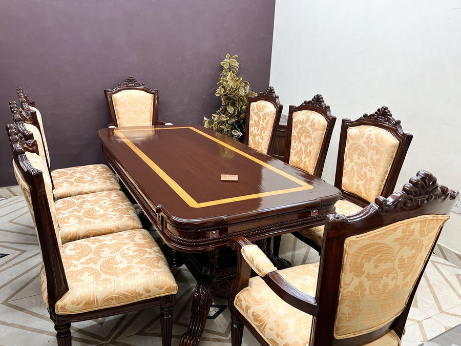 Rich Brown Teak Finish