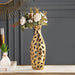 Sophia Floral Vase Medium In Raw - WoodenTwist
