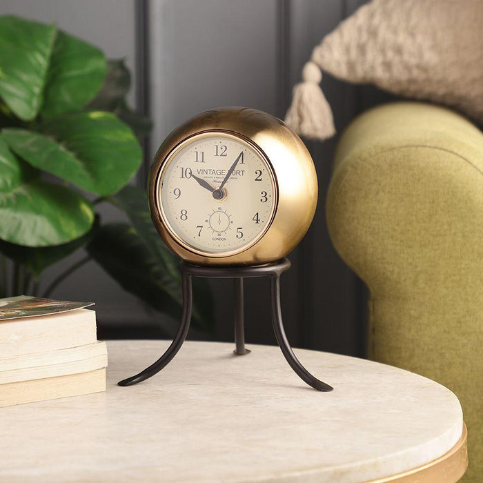 Seated Sphere Clock - WoodenTwist