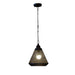 Mysore Hanging Lamp with a Wooden Canopy - WoodenTwist