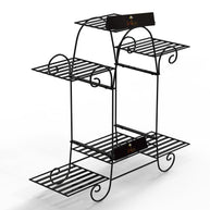 6 Tier Plant Stands, Flower Pot Holder Shelf - WoodenTwist