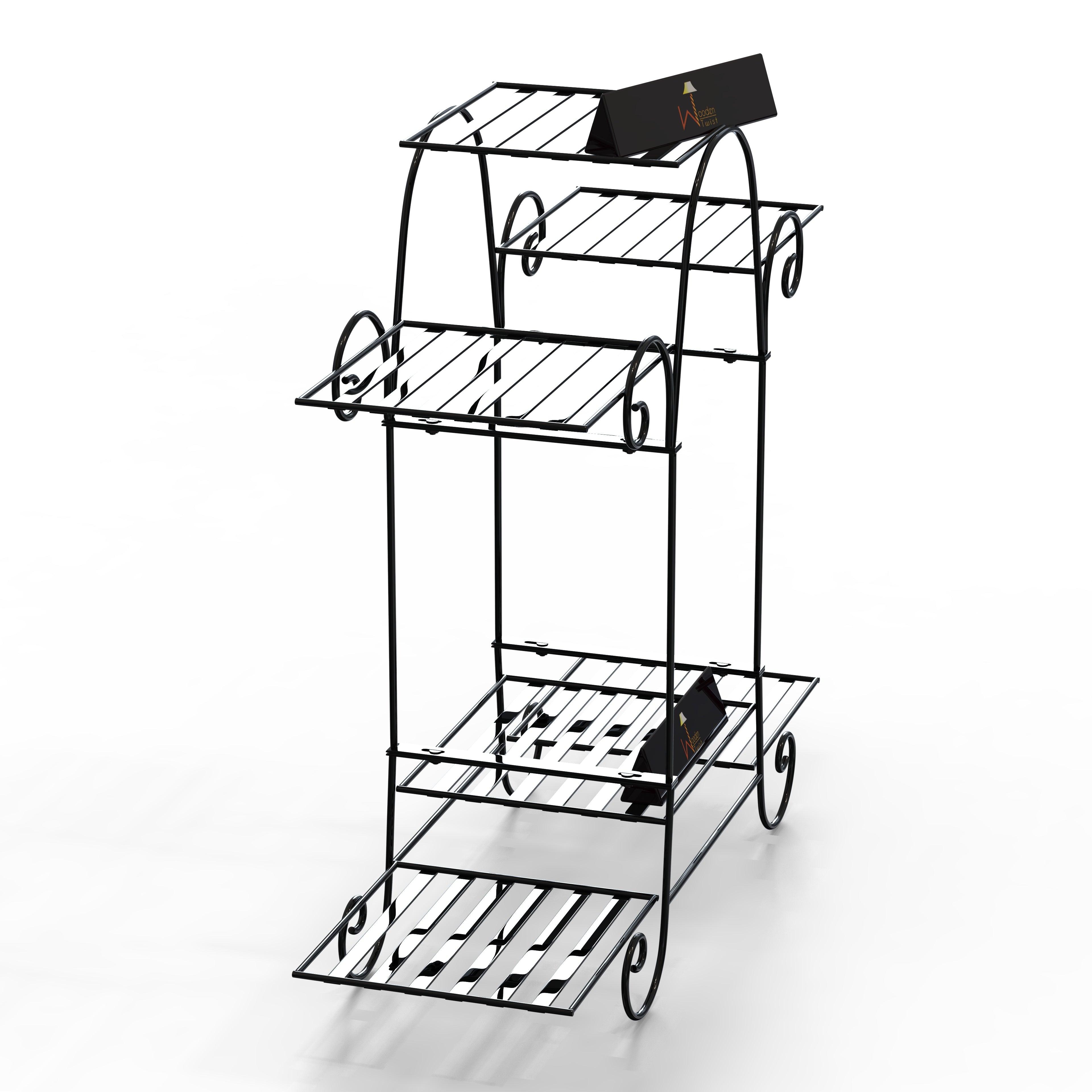 6 Tier Plant Stands, Flower Pot Holder Shelf - WoodenTwist