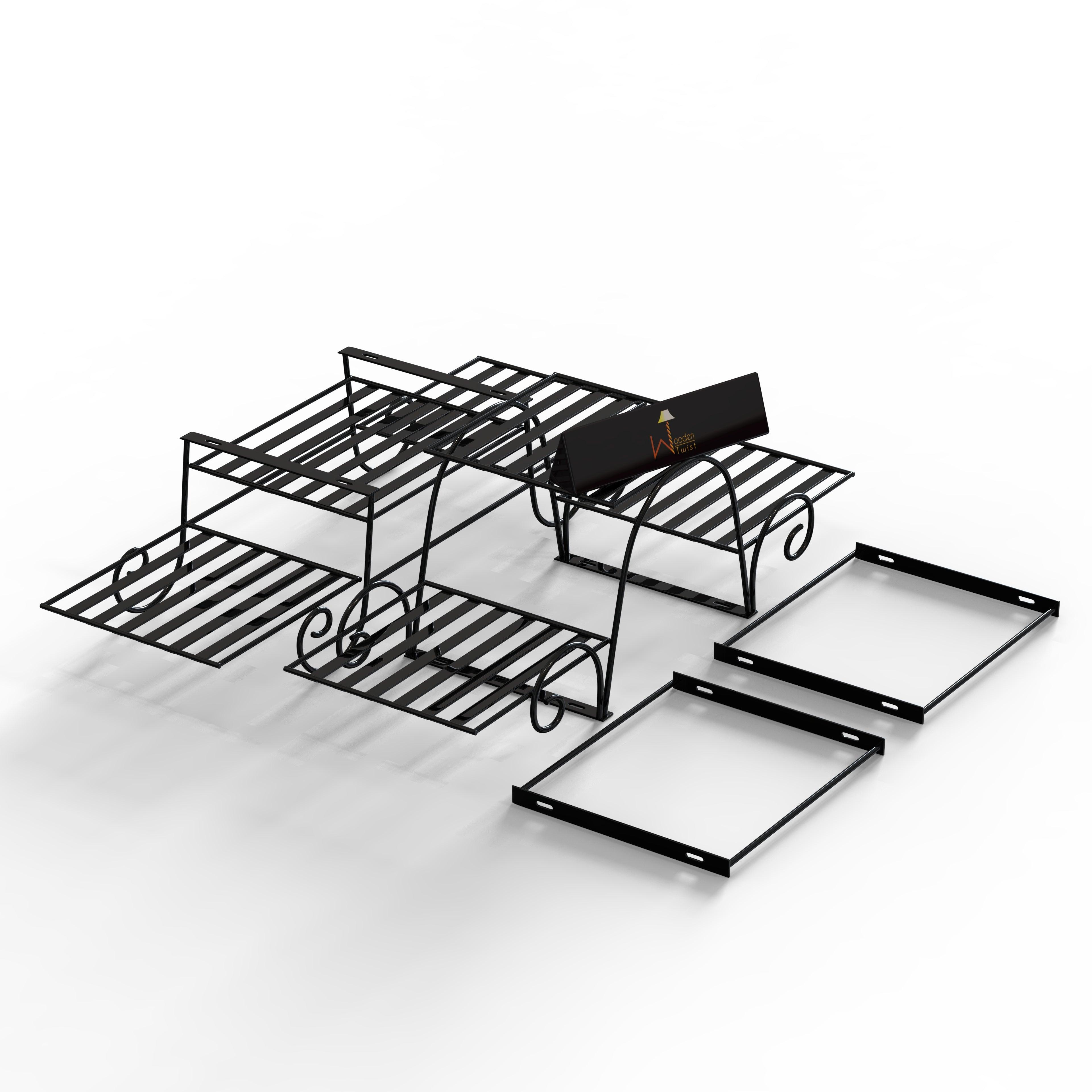 6 Tier Plant Stands, Flower Pot Holder Shelf - WoodenTwist