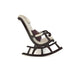 Mecedora Premium Sheesham Wood Rocking Chair - WoodenTwist