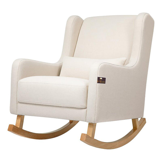 Kai Rocking Chair (Beige) - WoodenTwist