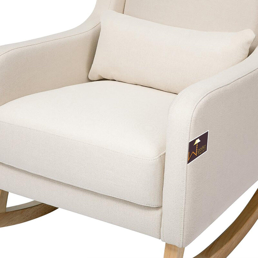 Soft Beige Velvet Finish