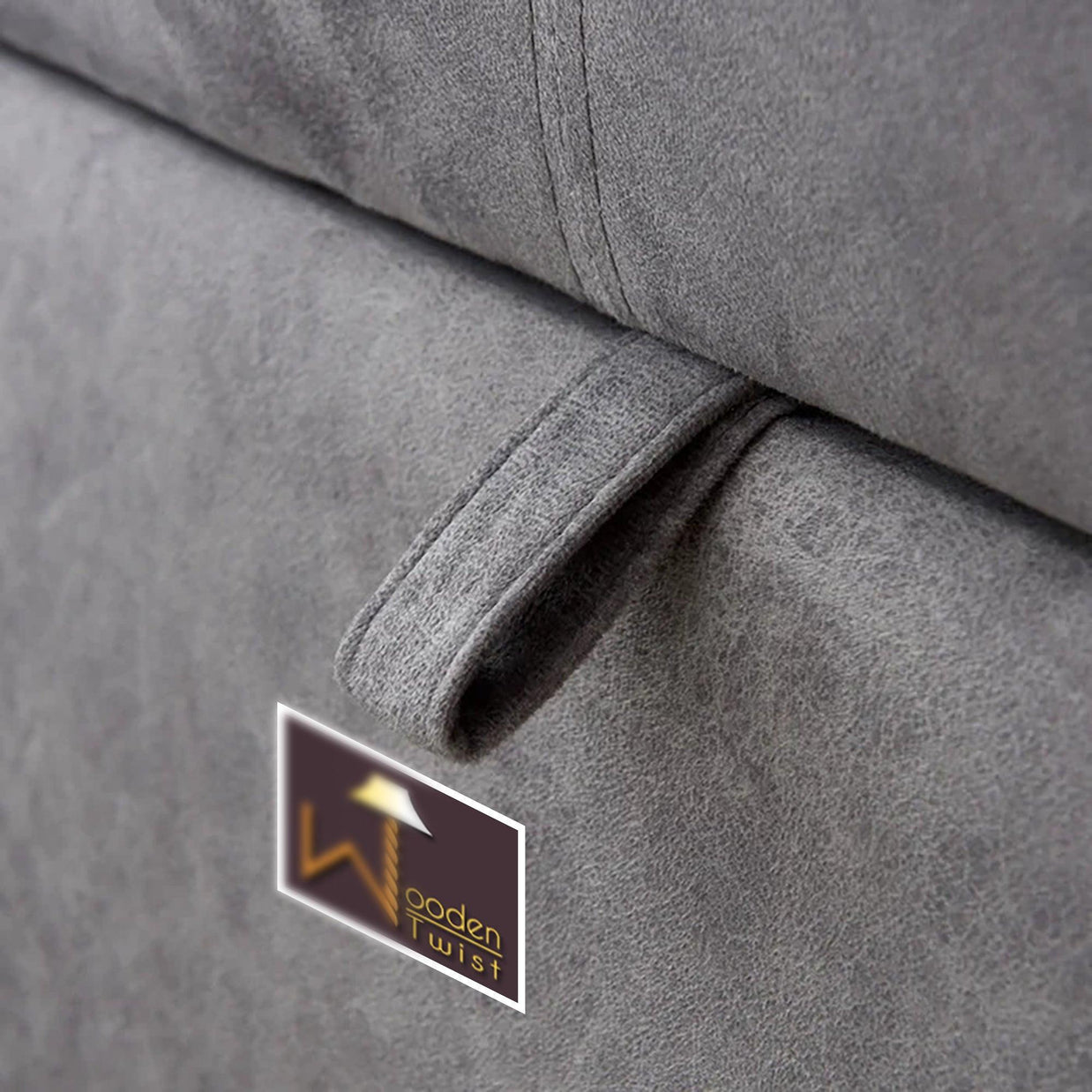 Sectional Sleeper 5 Seater Left-Side L-Shape Sofa Bed with Comfort Cushion - WoodenTwist
