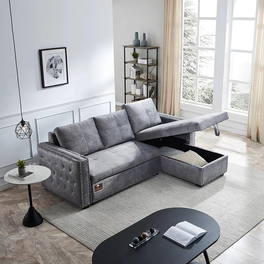 A Timeless Grey Suede Finish
