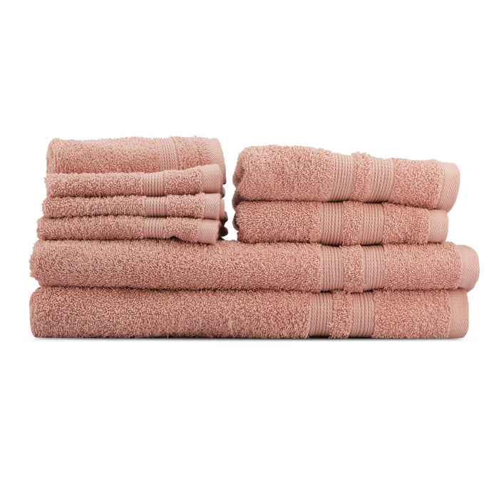 Hand & Face Towel For Men & Women Set of 8 (2 Bath, 2 Hand & 4 Face Towels) - WoodenTwist