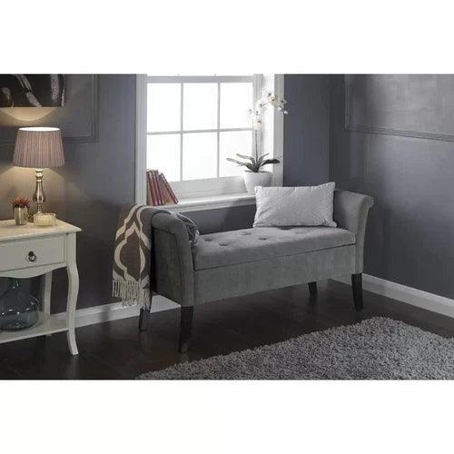 Handmade Exclusive Modern Design Wooden Bench with Storage (Walnut Legs) - WoodenTwist