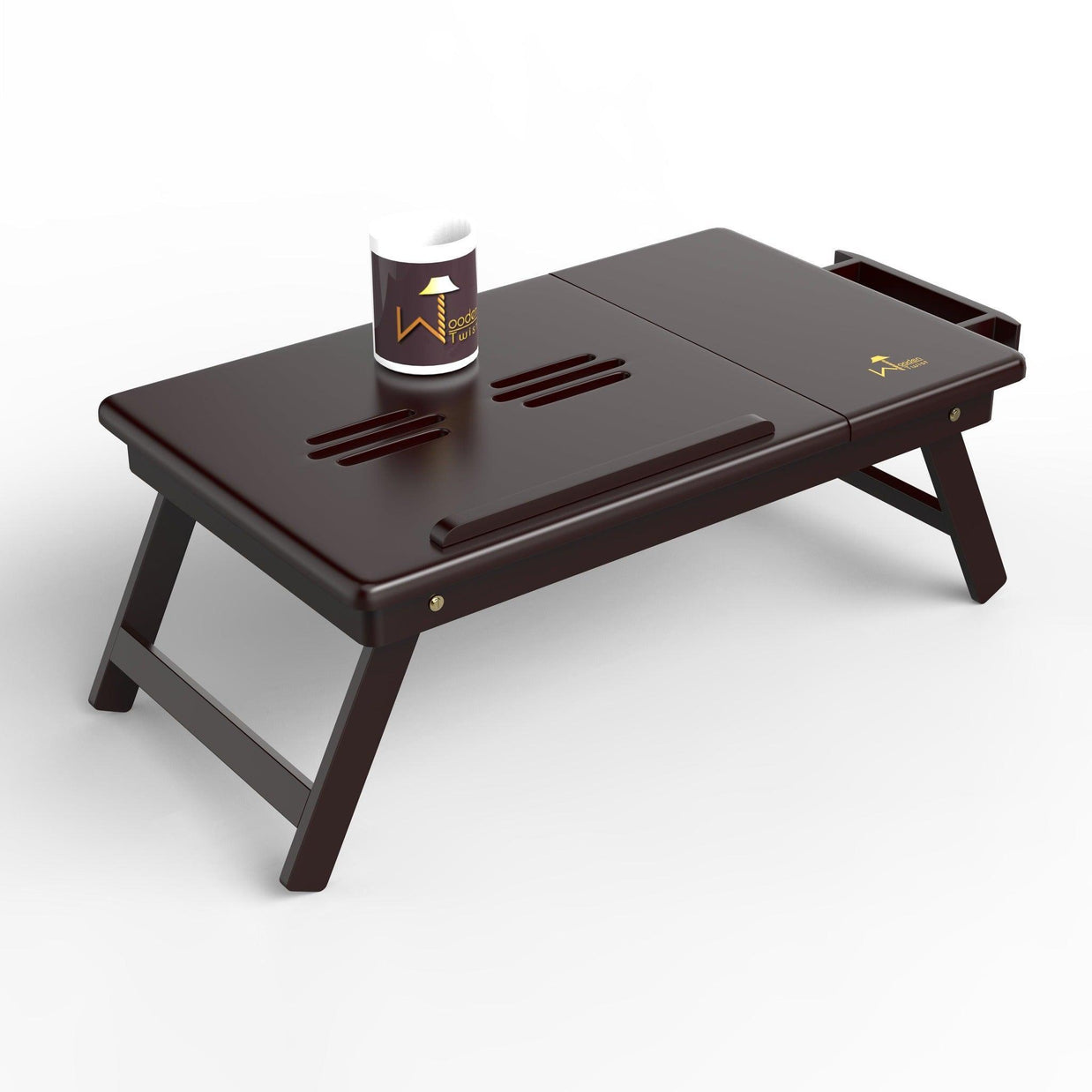 Wooden High Quality Laptop Table Foldable Laptop Table - WoodenTwist