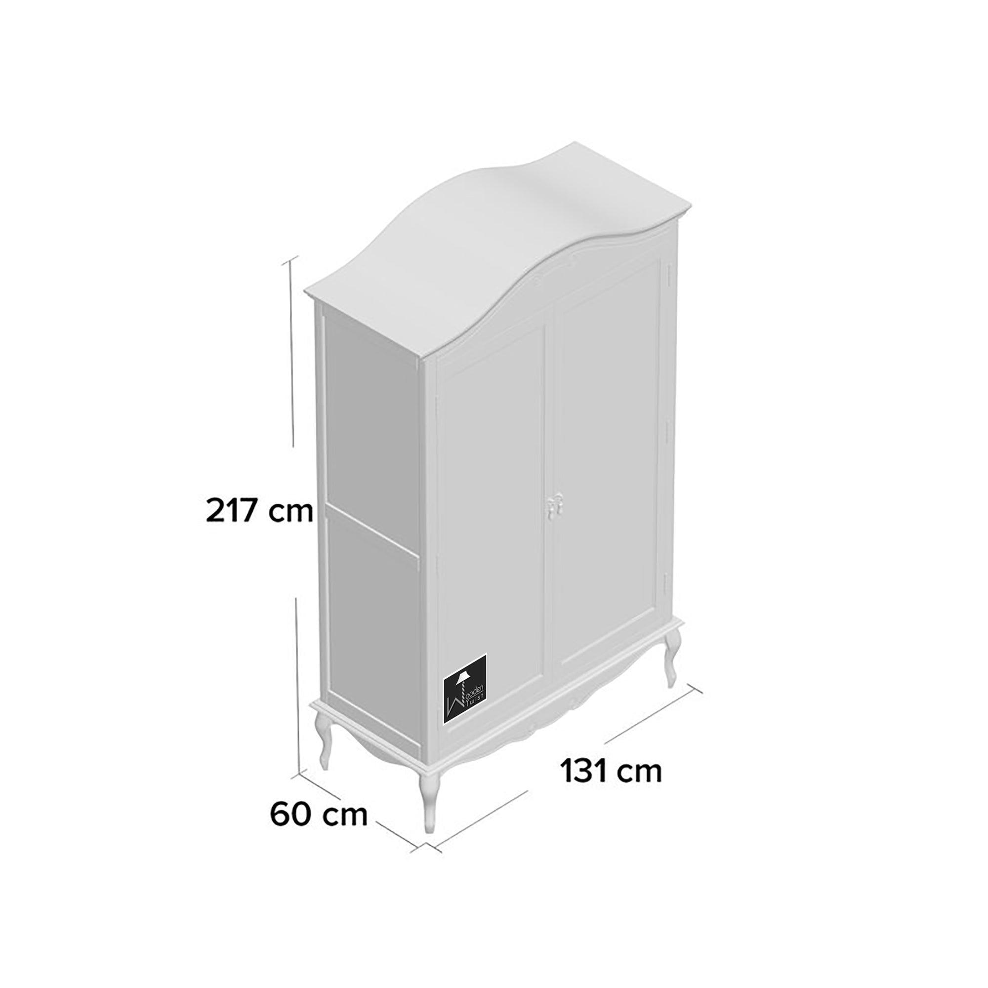 Premium Teak Wood Wardrobe