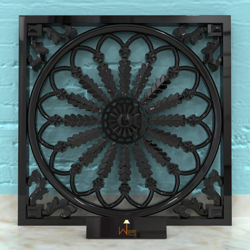 Premium Wood Hand Carved Wall Panel - WoodenTwist