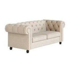 Chesterfield Destro Premium Living Room Sofa Set - WoodenTwist