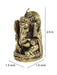 Ganesh Round Base Idol - WoodenTwist