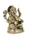Big Ganesh 4 Hands Round Base - WoodenTwist