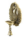 Wall Hanging Bird Diya With Bell - WoodenTwist