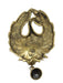 Wall Hanging Bird Diya With Bell - WoodenTwist