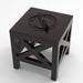 Handcrafted Wooden Square Stool - WoodenTwist
