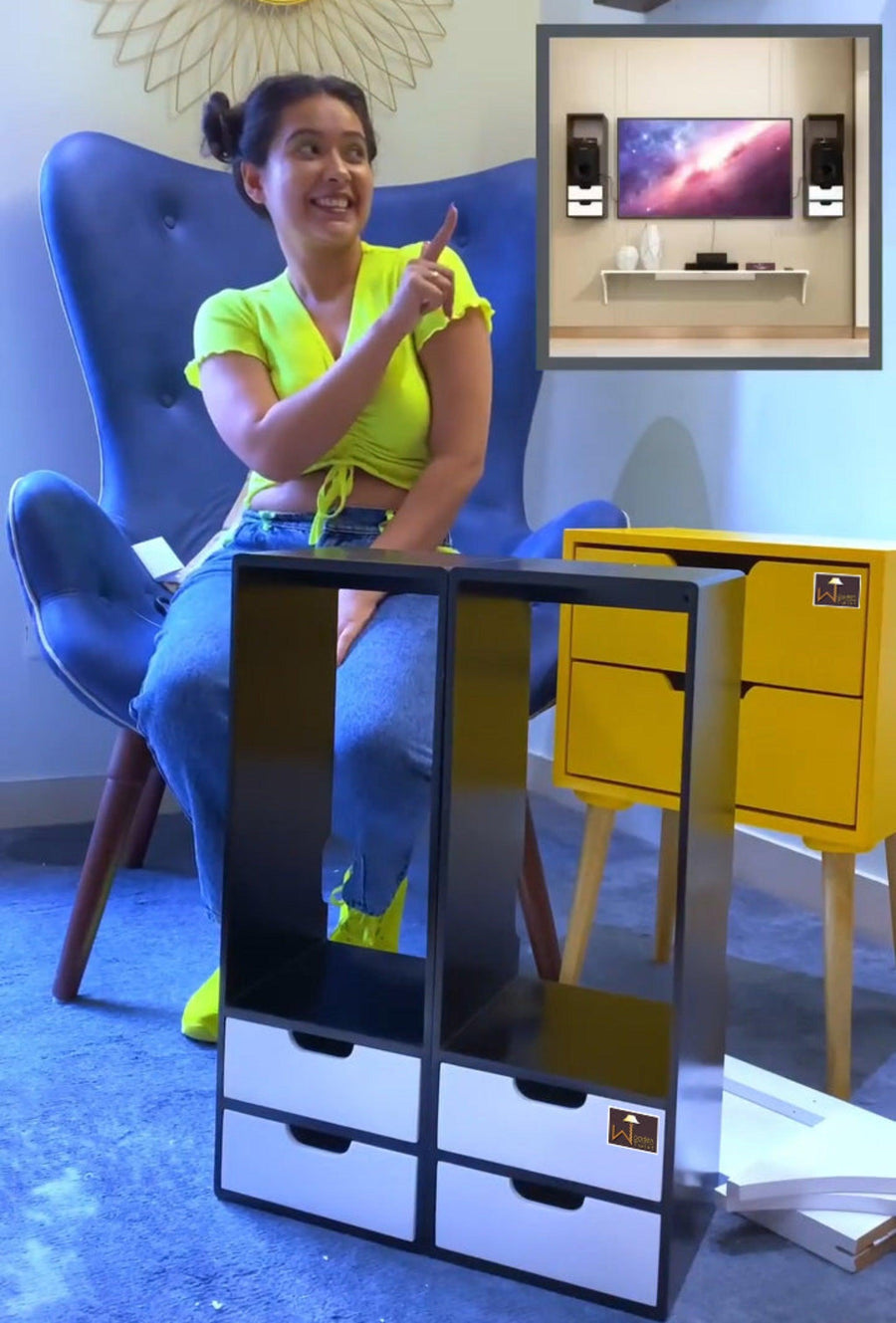 Tidy, Stylish Media Storage