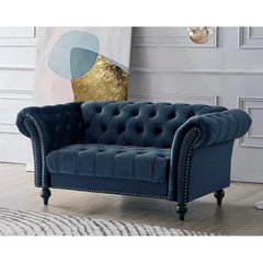 Modern Chesterfield 2 Seater Sofa - WoodenTwist