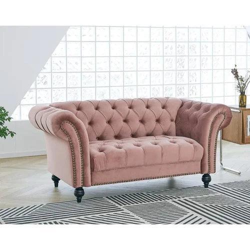 Modern Chesterfield 2 Seater Sofa - WoodenTwist