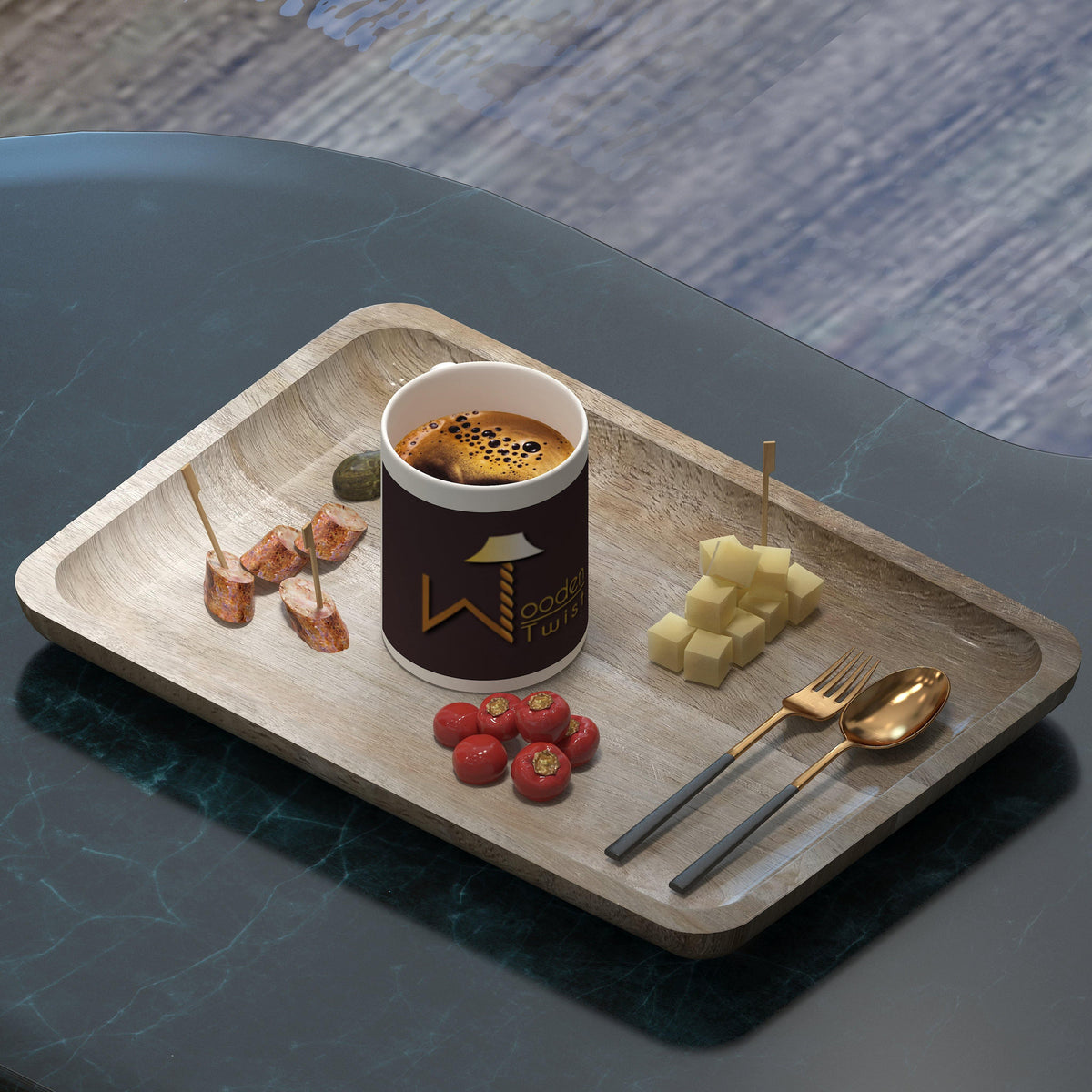 Classic Mango Wood Serving Tray