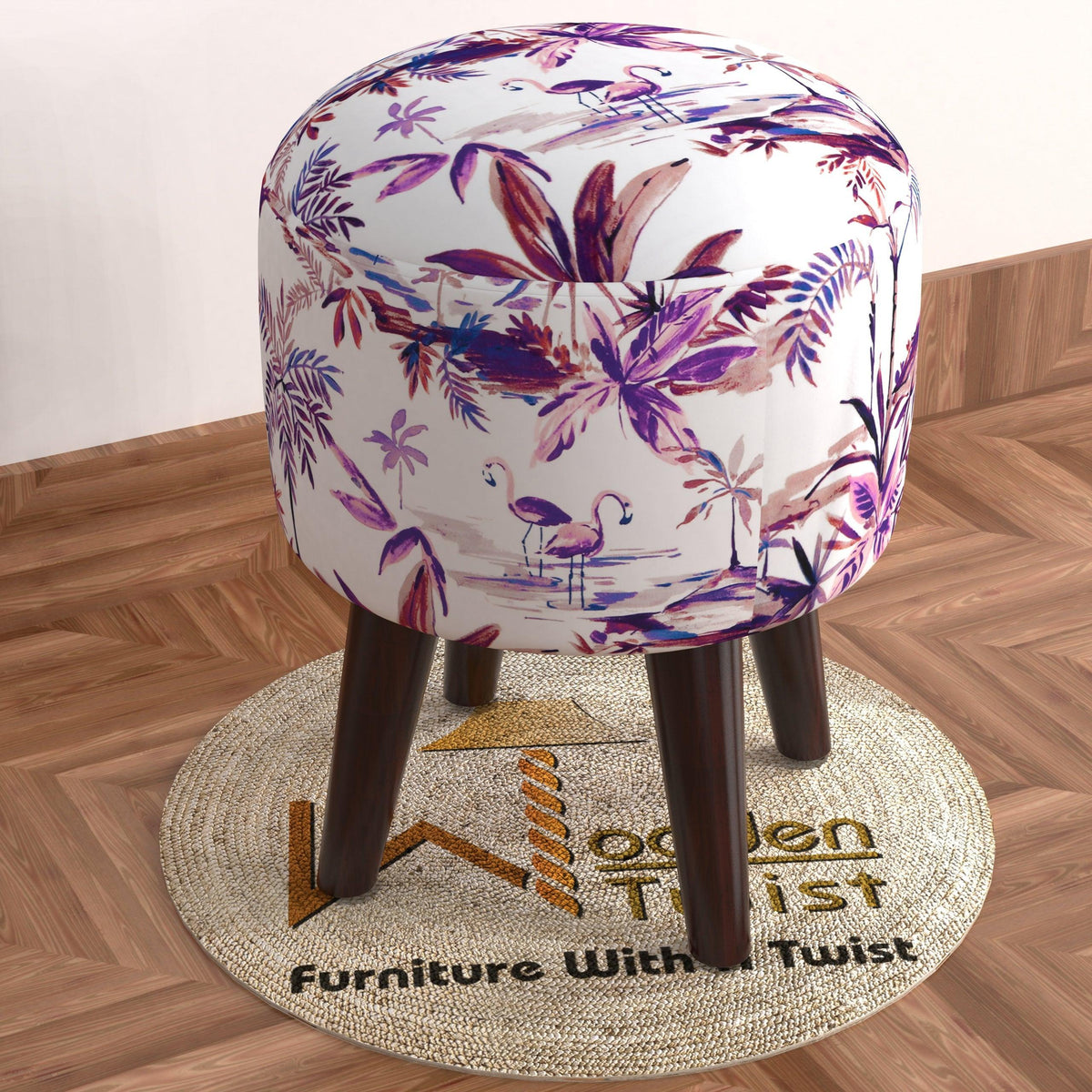 Puffy Ottoman Stool For Living Room