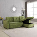 Madera 5 Seater L-Shape Sofa Cum Bed with Comfort Cushion - WoodenTwist