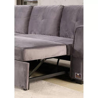 Madera 5 Seater L-Shape Sofa Cum Bed with Comfort Cushion - WoodenTwist
