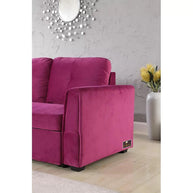 Madera 5 Seater L-Shape Sofa Cum Bed with Comfort Cushion - WoodenTwist