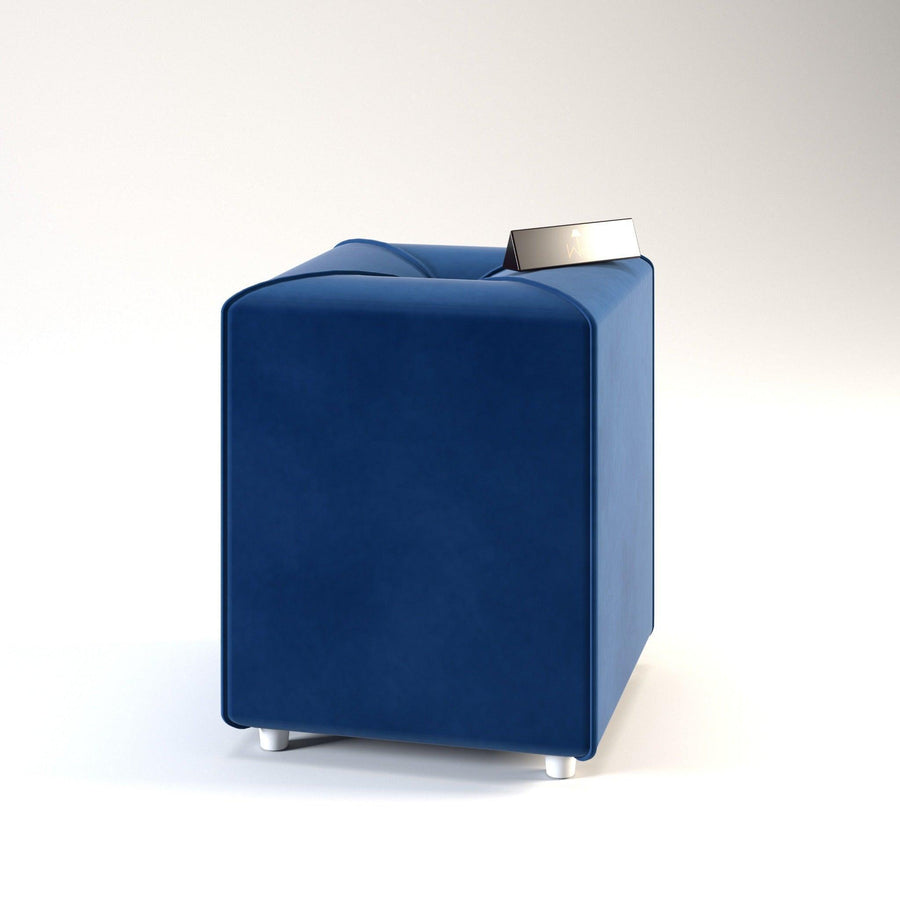 Rich Navy Blue Velvet Upholstery
