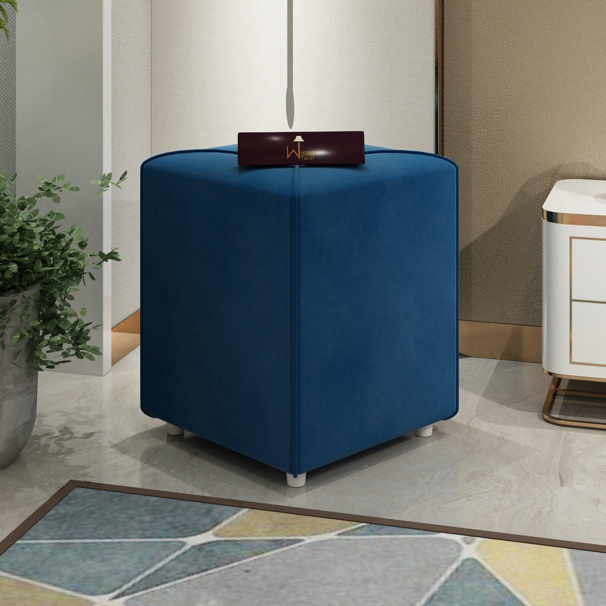 A Compact Ottoman That Fits Any Corner