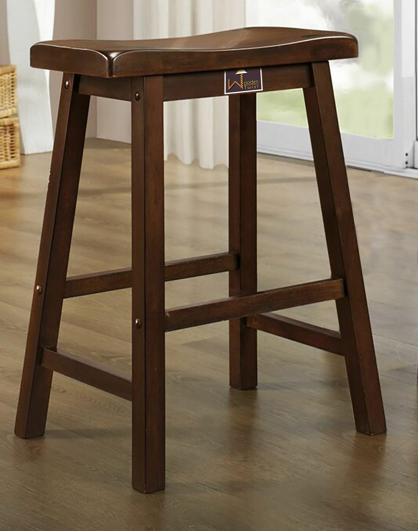 Solid Wood Bar Stool 