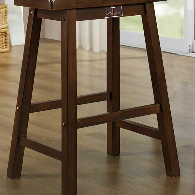 Solid Wood Bar Stool 
