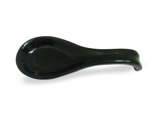 Ceramic Spoon Rest (Black) - WoodenTwist