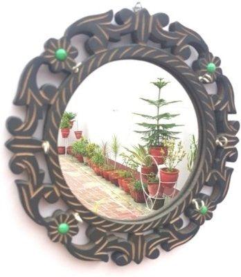 wooden decorative mirrors for wall