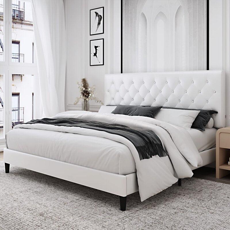 Modern Platform Queen Size Bed