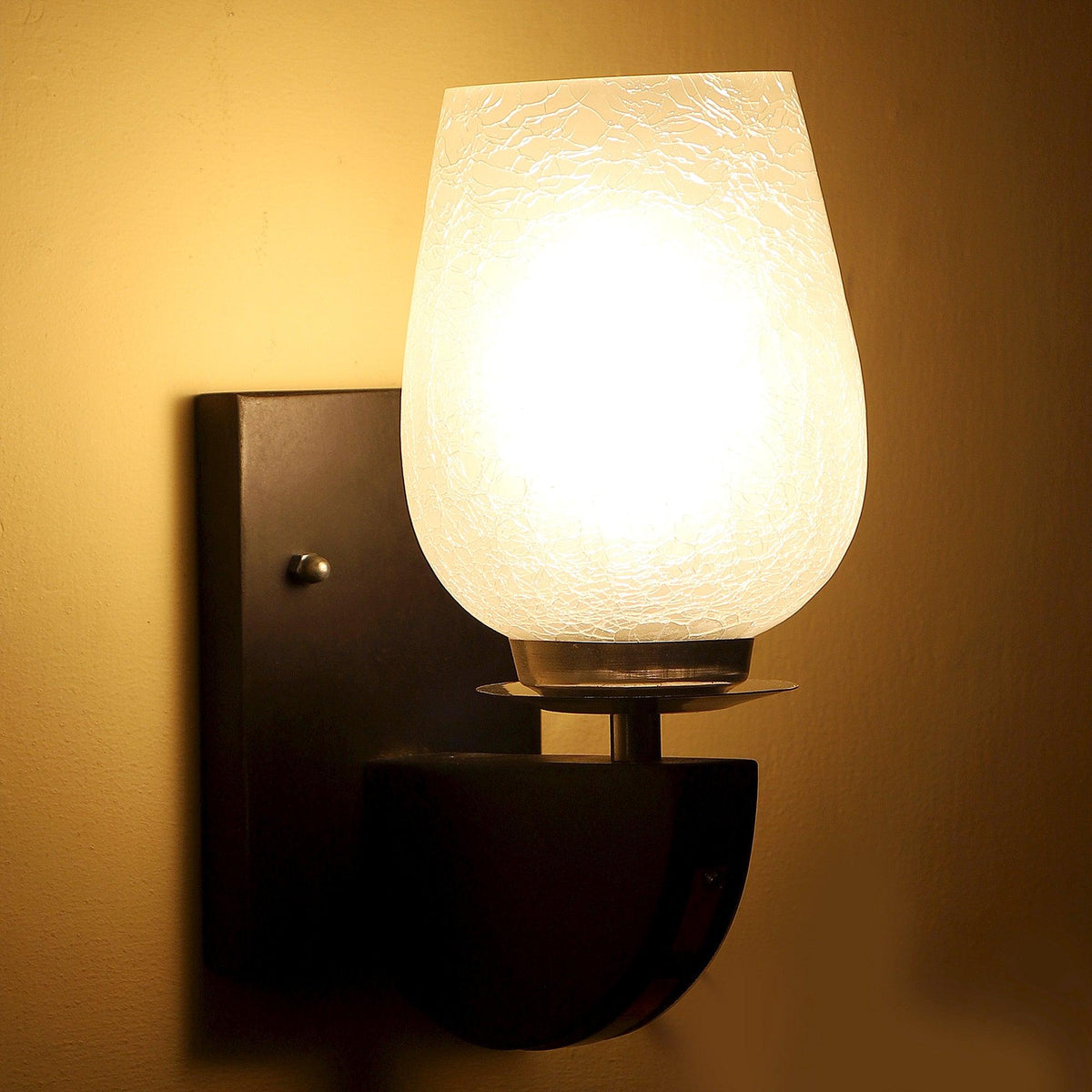 Stylish & classy Brown Mdf Wall Light - WoodenTwist