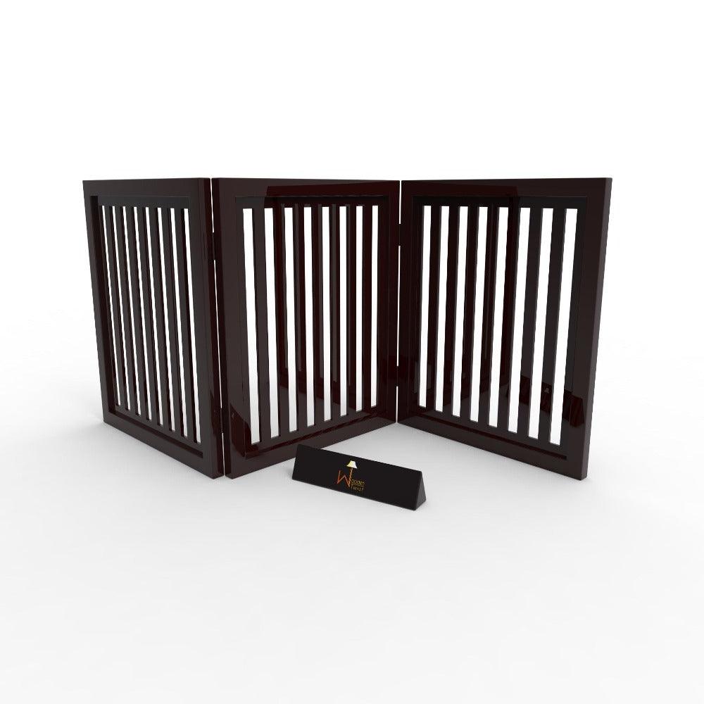 Beautiful Portable Safety Pet Fence Gate Partition For Kids - WoodenTwist