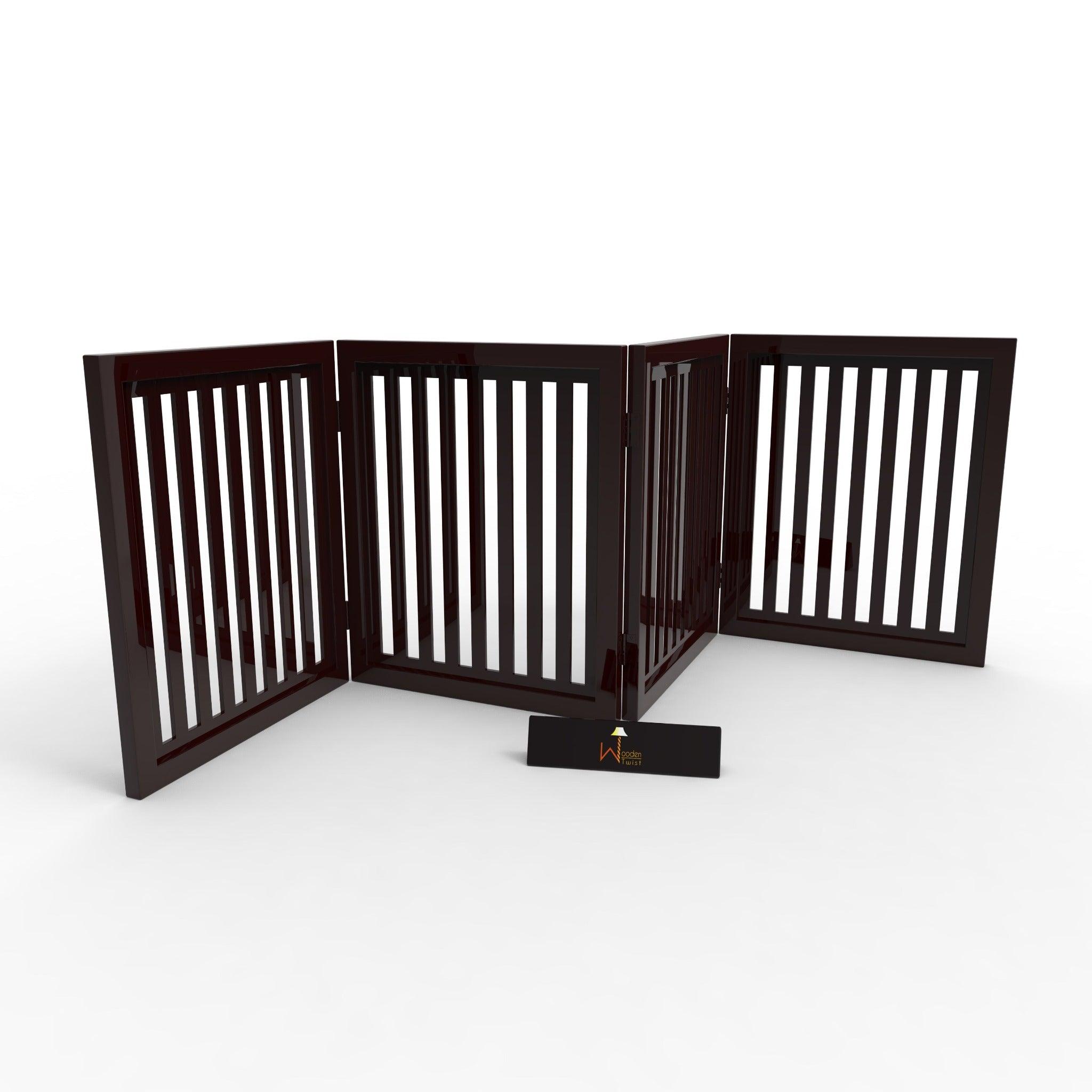 Beautiful Portable Safety Pet Fence Gate Partition For Kids - WoodenTwist