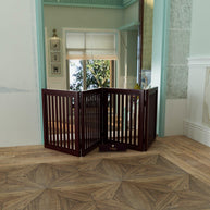 Beautiful Portable Safety Pet Fence Gate Partition For Kids - WoodenTwist
