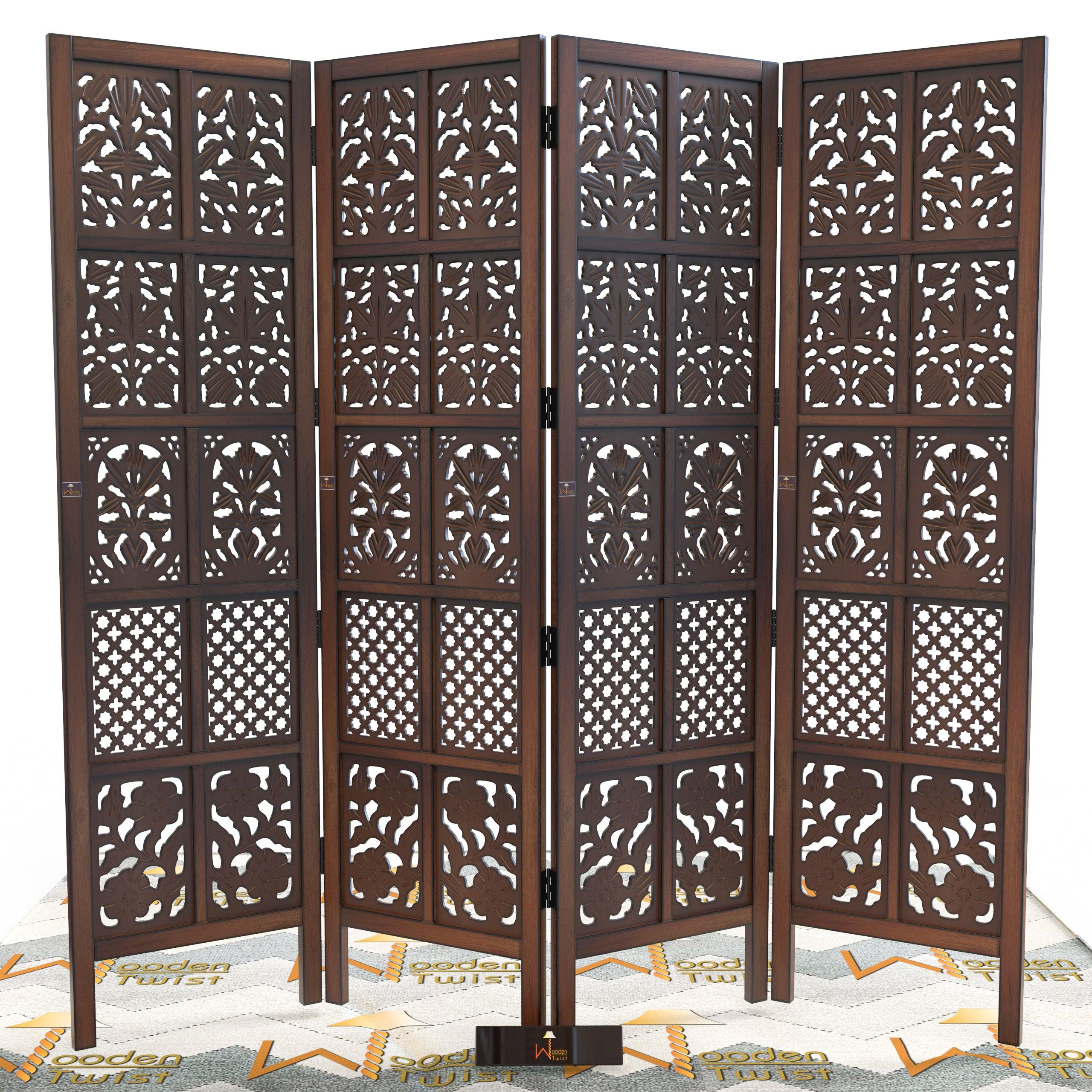 Wooden Room Divider/Wood Separator/Office Furniture/Wooden Partition - WoodenTwist