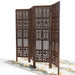 Wooden Room Divider/Wood Separator/Office Furniture/Wooden Partition 3 Panel - WoodenTwist